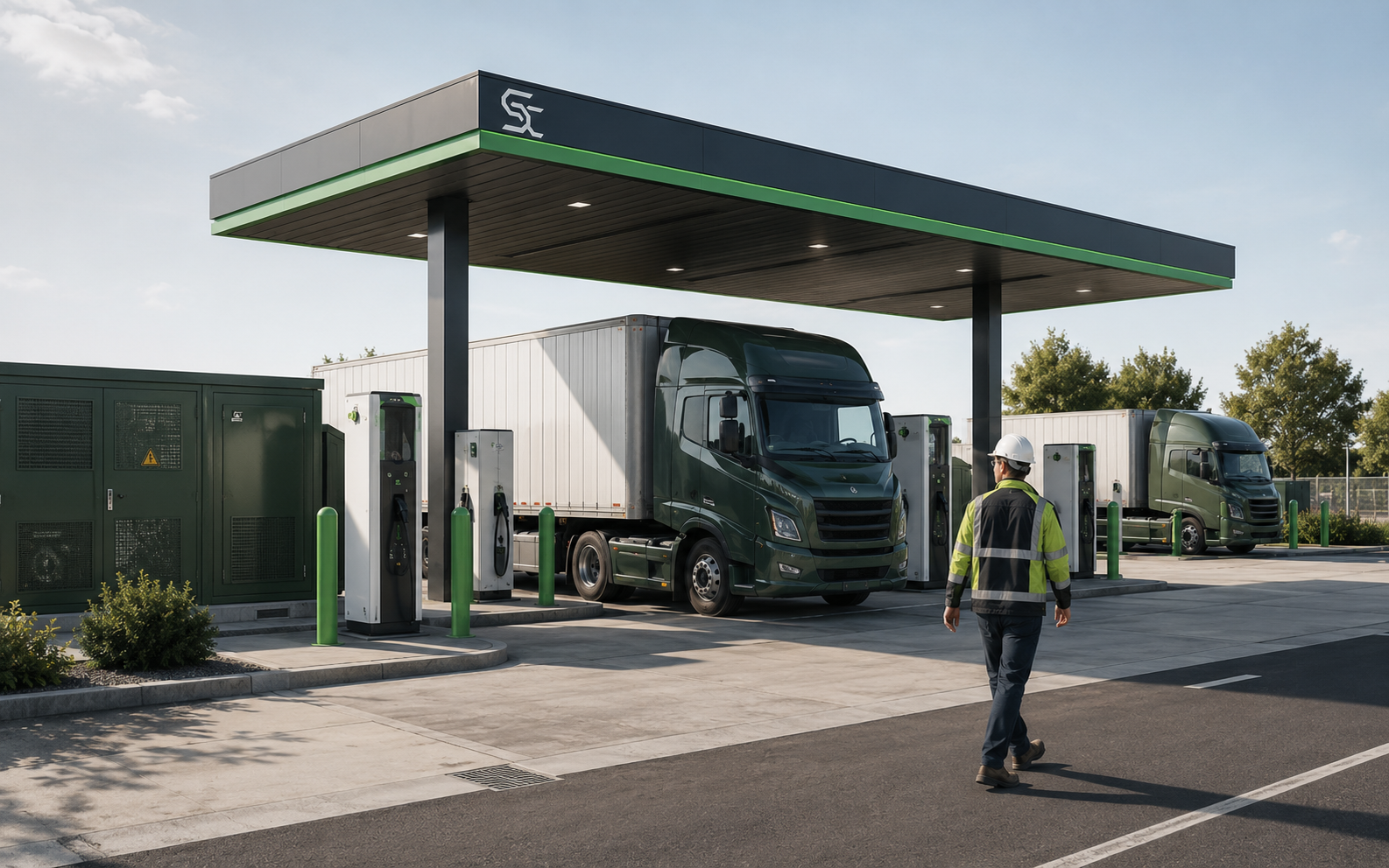 Sample Corp charging site project